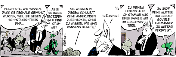 Cartoon, zwischen 40 und 90k