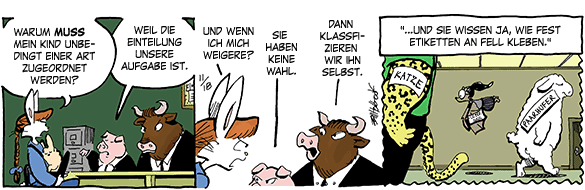 Cartoon, zwischen 40 und 90k