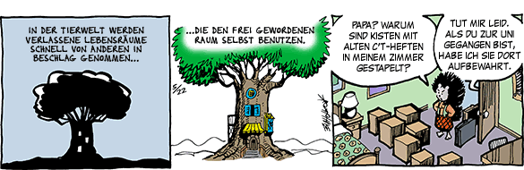 Cartoon, zwischen 40 und 90k