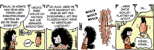 Cartoon, zwischen 40 und 90k