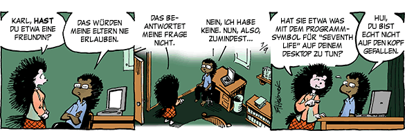 Cartoon, zwischen 40 und 90k