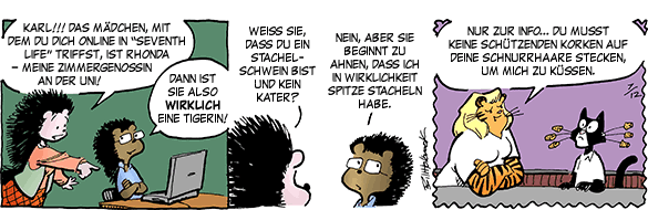 Cartoon, zwischen 40 und 90k